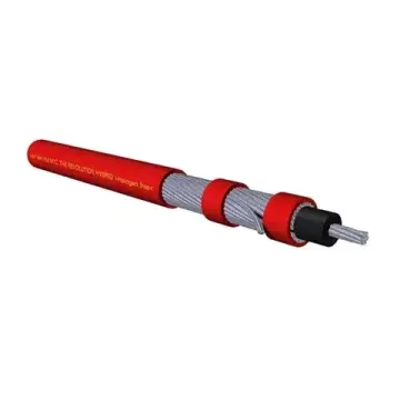 Акустический кабель Van den Hul The Revolution Hybrid. В нарезку. Цвет: красный