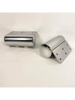 Опора мебельная хромированная H40 L100, 2 шт