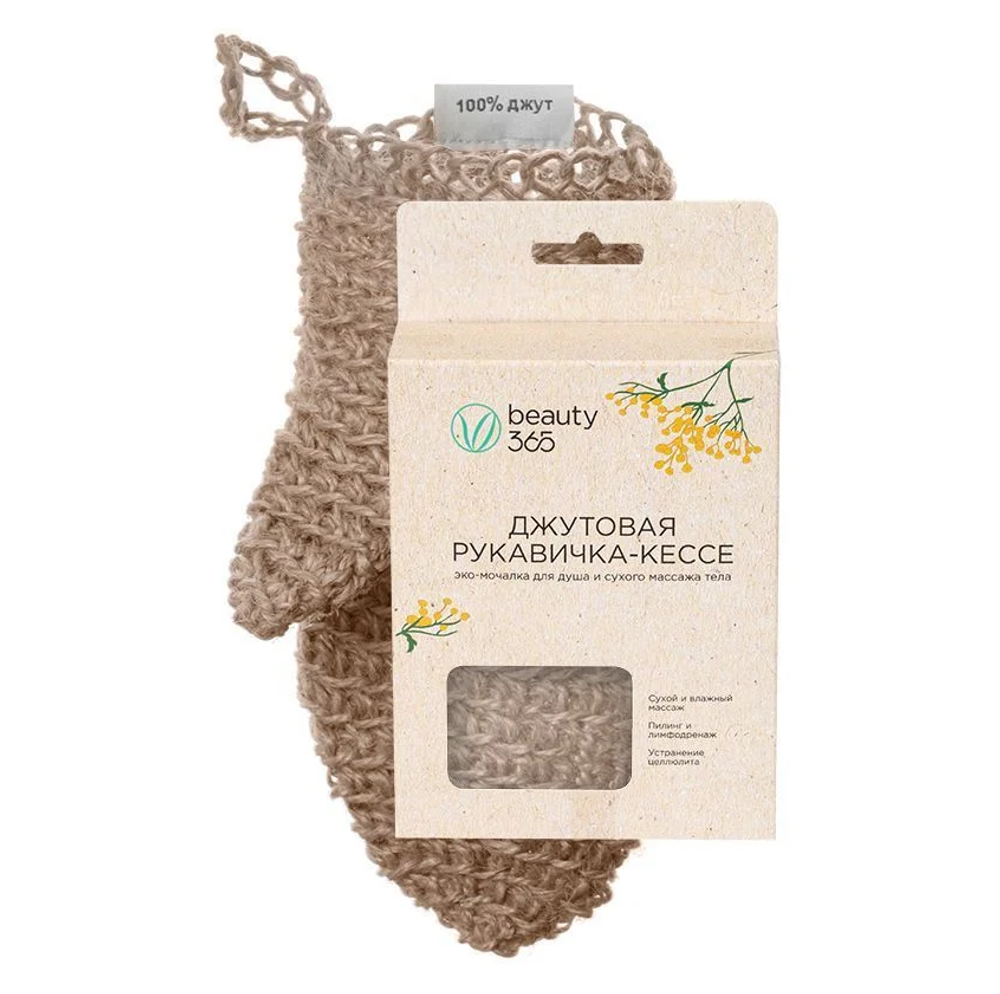 Мочалка-варежка кессе (Beauty365)