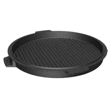 Сковорода чугунная планча, двусторонняя, 27 см, для грилей Big Green Egg M, S, MiniMax