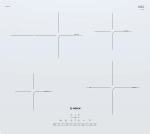 Индукционная варочная панель Bosch PUF612FC5E