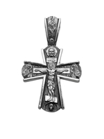 Крест из серебра/Чернение