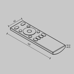 Пульт Maytoni   RC04-4CH-DIM 710102