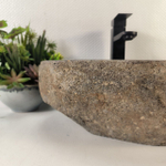 Раковина из речного камня RS-65244 46*33*15 0856