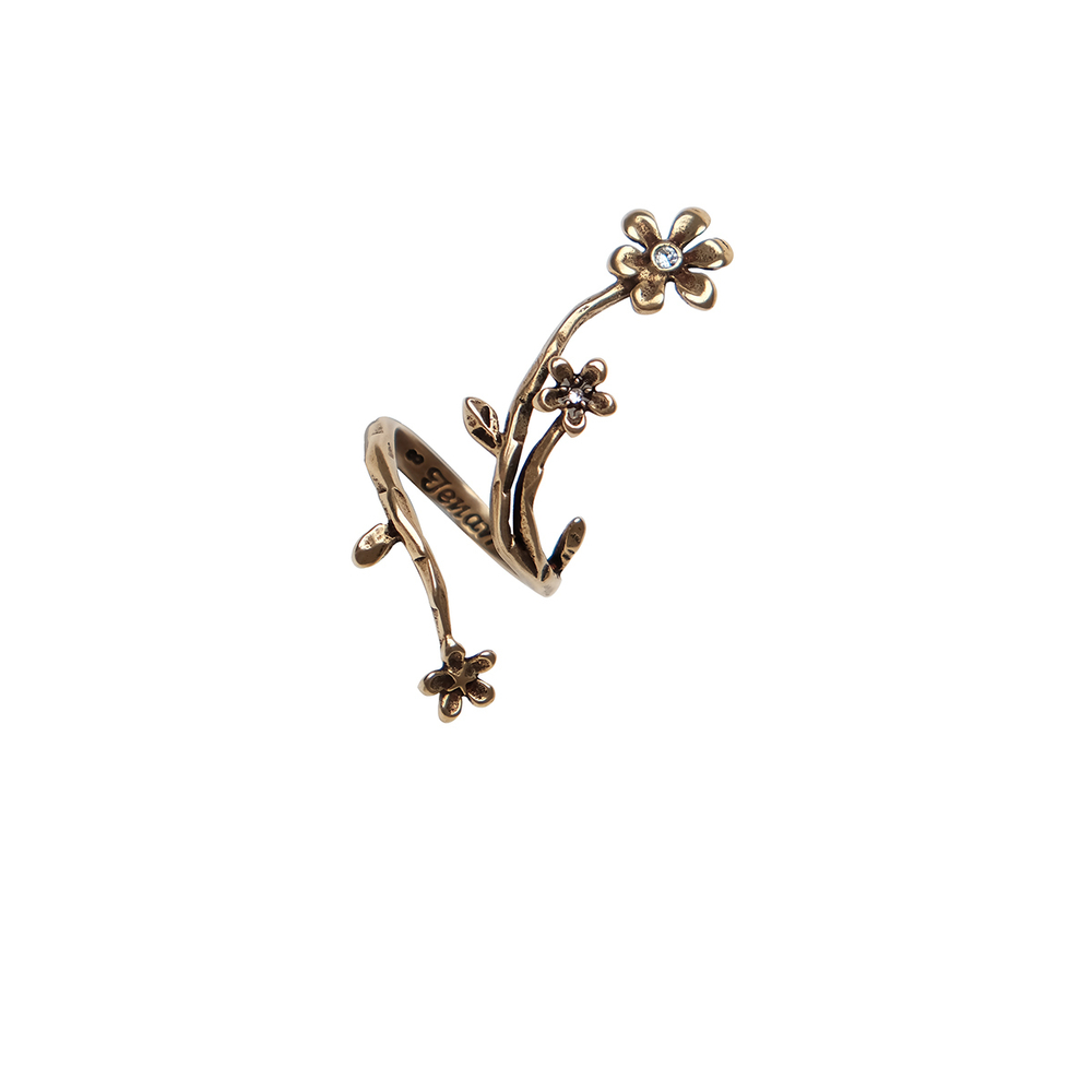 "Тенереца" кольцо в бронзовом покрытии из коллекции "Tenerezza" от Jenavi
