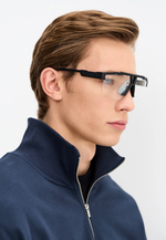 Спортивные очки HILX Specialist Matt Solid Black / Blue Block Lens