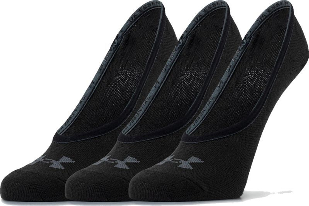 Теннисные носки Under Armour Essential LOLO Liner Socks 3P - black