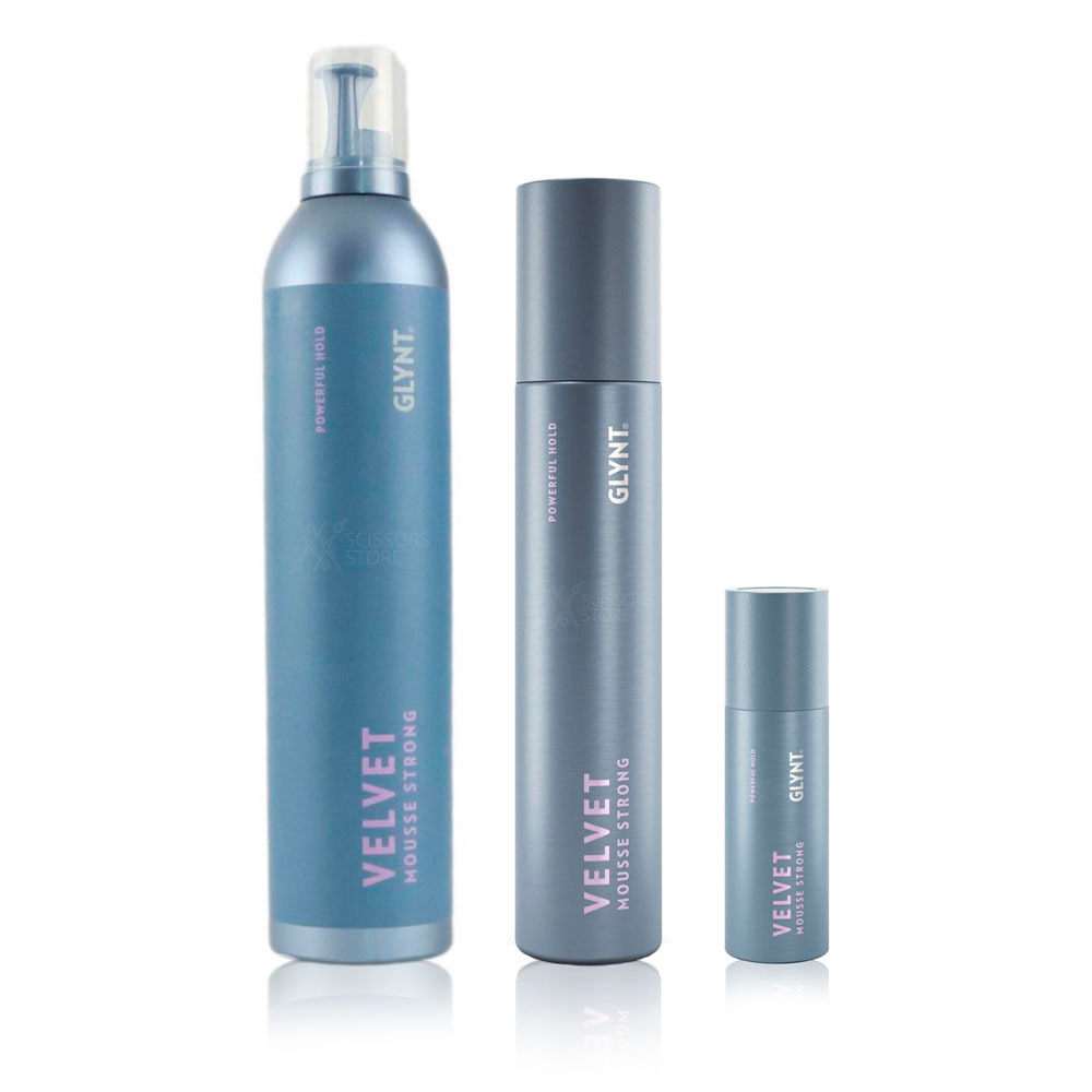 Мусс сильной фиксации для придания объема GLYNT Velvet Mousse Strong