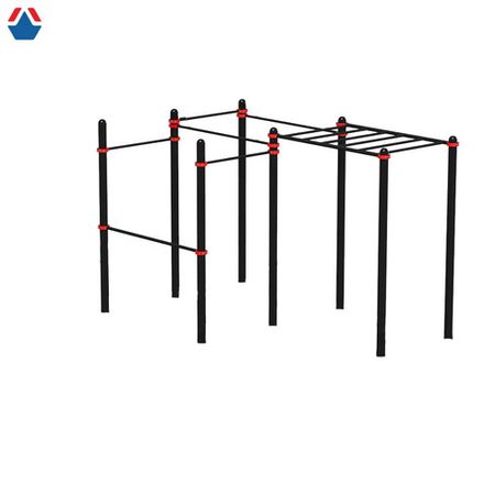 Воркаут комплекс К-108 рукоход, 6 турников