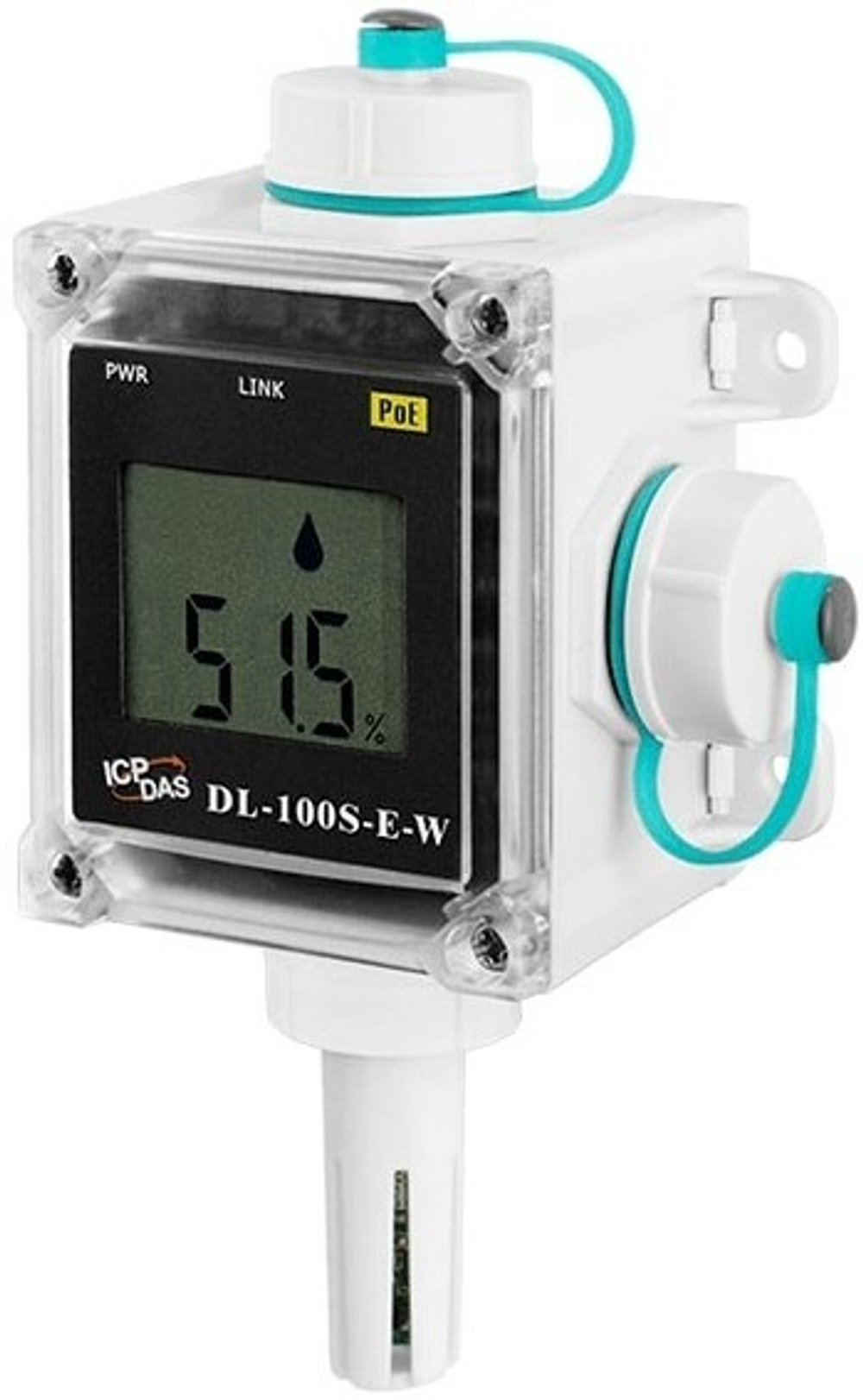 Датчик температуры и влажности  ICP DAS DL-100S-E-W CR