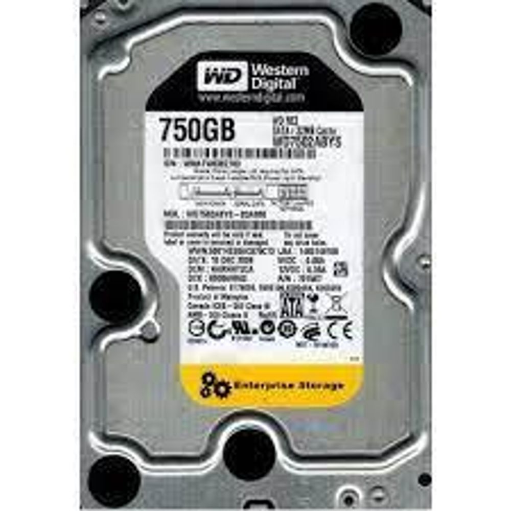 Жесткий диск Western Digital HP 3.5&quot;750GB 3G SAS 7.2K WD7502ABYS