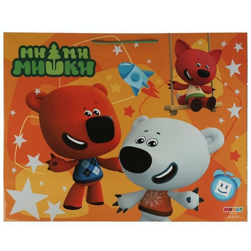 Пакет подарочный глянцевый "Ми-ми-мишки" 46*60*20см PGL73MIMI (Играем Вместе)