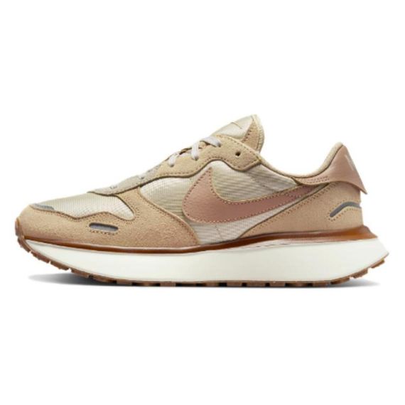 NIKE Phoenix Waffle Повседневная обувь Низкий Топ Бежевый Женская