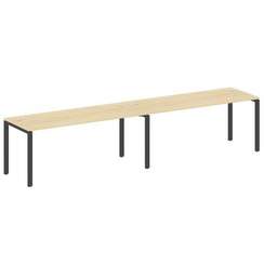 Метал Систем Рабочая станция на 2 места на П-образном м/к БП.СМ-2.5