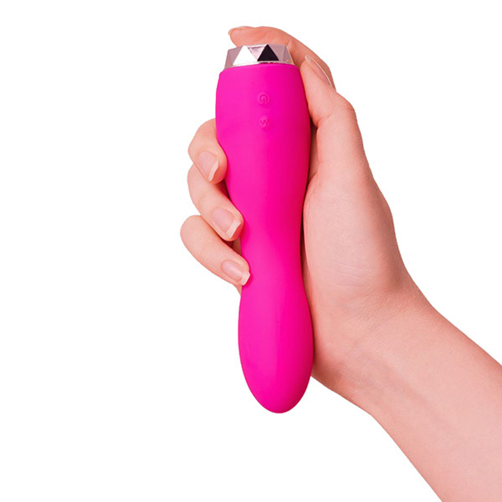 Розовый вибратор 15,5см ToyFa L'roina 561004