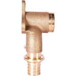 Водорозетка проходная STOUT - 20 x 1/2" (бронза, для труб из сшитого полиэтилена)