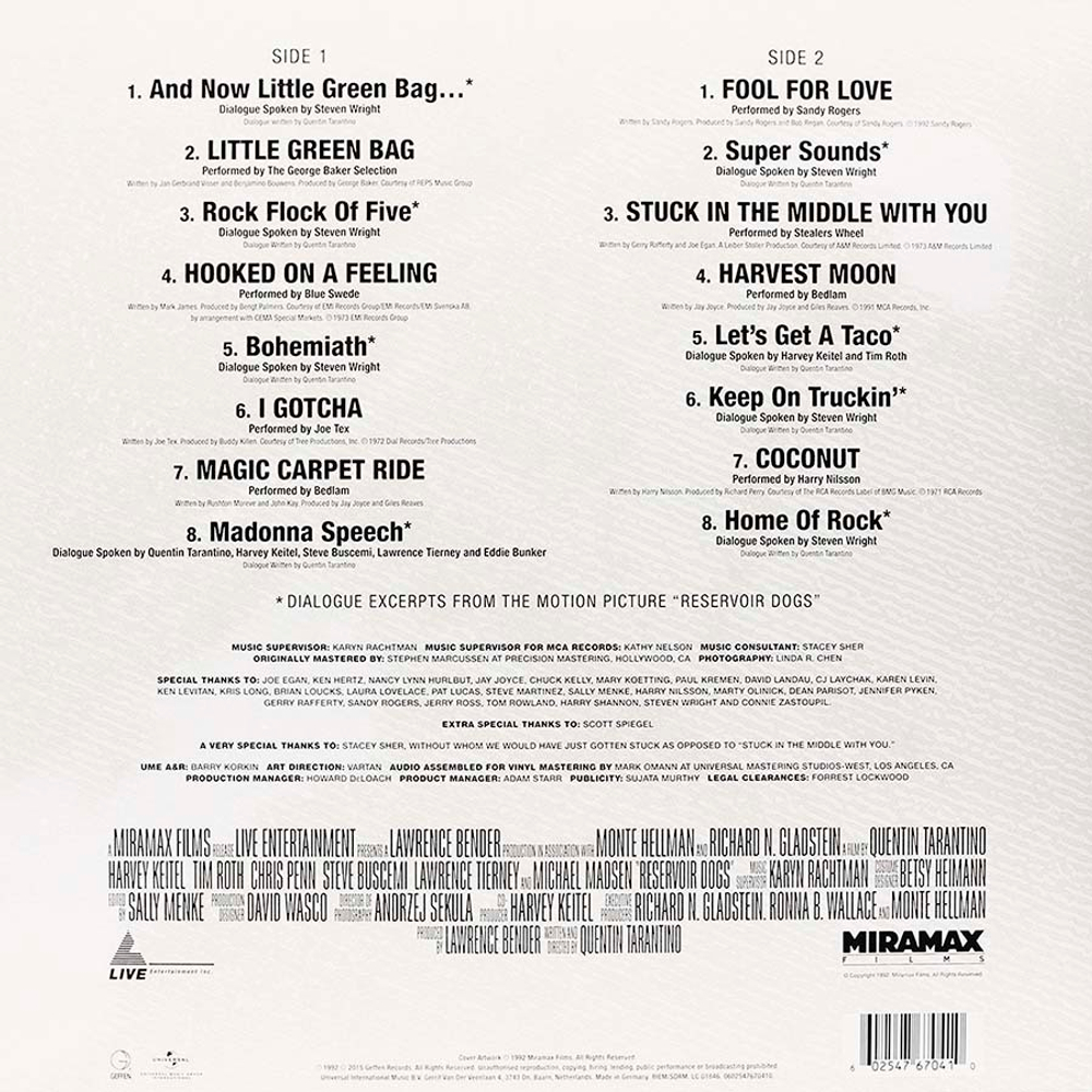 Soundtrack / Reservoir Dogs (LP)