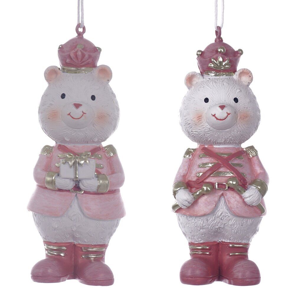 GAEM Фигурка декоративная подвесная "Медвежонок", L3,5 W3,5 H10,5 см, 2в.