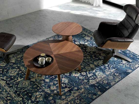 Оттоманка Angel Cerda A928 черная кожа