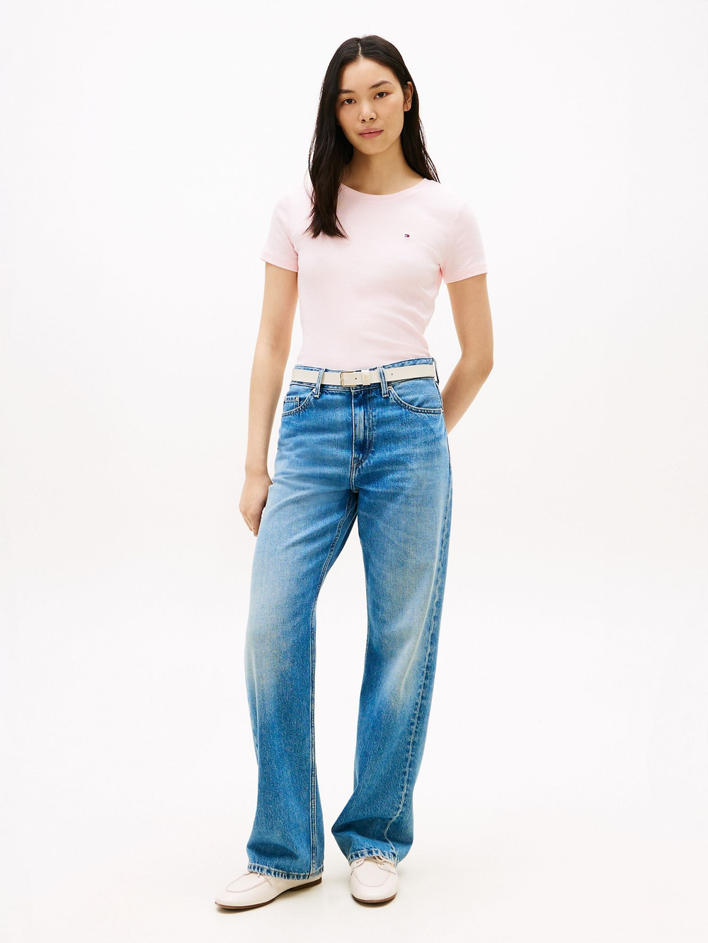 Футболка Tommy Hilfiger Crewneck Favorite T-Shirt Icy Pink