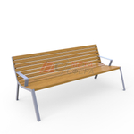 Скамейка Брюссель с подлокотниками