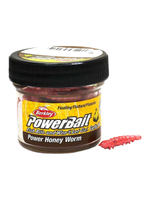 Приманка мягкая гусеница Berkley PowerBait Power Honey Worm, 2,5 см, 25 шт, Black