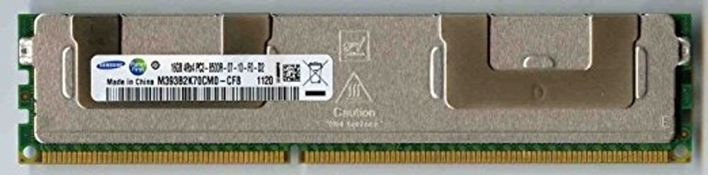 Модуль памяти DIMM DDR3 16gb, 1066Mhz, Samsung ECC REG 4RX4 PC3-8500R M393B2K70CM0-CF8