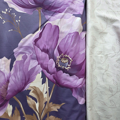 Твил-сатин, принт №6 | ш.220 см | 120 г/м² | хлопок-100%