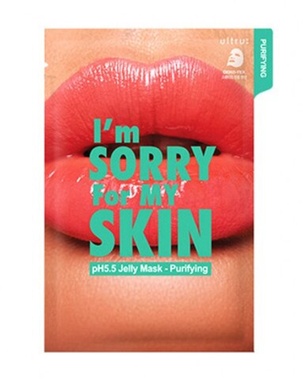 I'm Sorry For My Skin Маска для лица тканевая желейная очищающая - pH5.5 jelly mask-purifying, 33мл, шт
