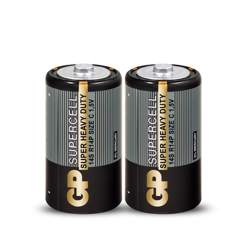 Батарейка R14 GP Supercell Super Heavy Duty (1шт.)