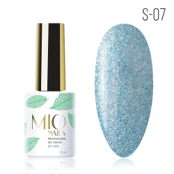 Гель-лак MIO NAILS S-07. Лазурь, 8мл