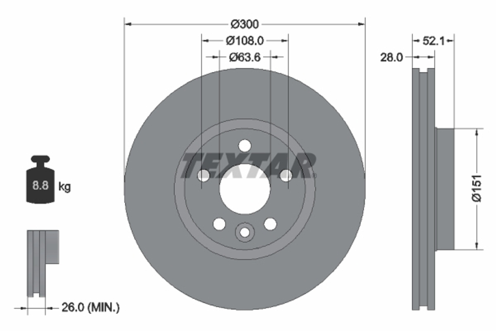 BENDIX Braking - BDS1127HC