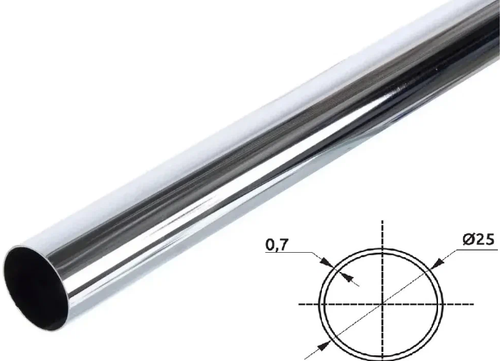 ТРУБА КРУГЛАЯ Д.25 -- 0,7 3М