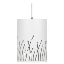 Светильник подвесной (подвес) ЭРА PL30 WH цоколь GX53 потолочный цилиндр белый | Подвесные светильники