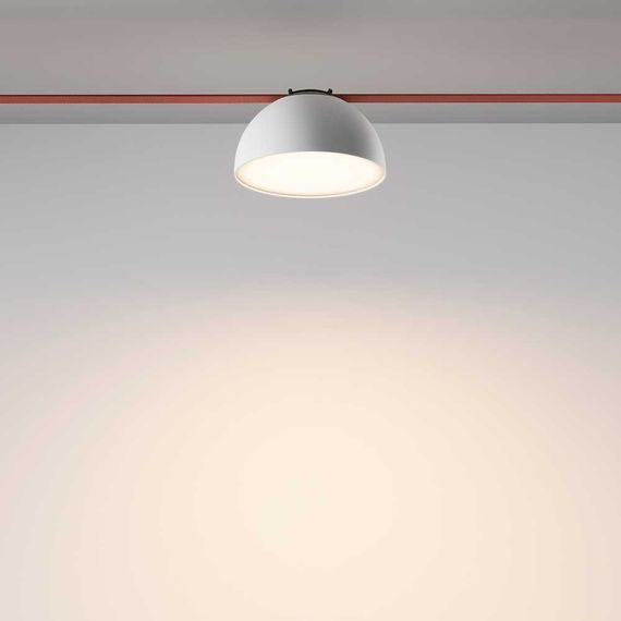 Подвесной светодиодный светильник Maytoni Technical Pendant system Parity Bowl TR126B-20W3K-W