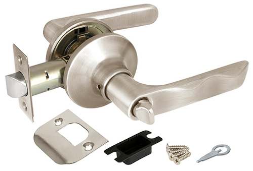 Ручка-защелка фиксатор Пунто 6024 SN-B, цвет никель матовый (гарантия - 1 месяц)