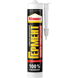 Герметик Момент 1998755 Гермент Премиум силиконовый универсальный прозрачный 280 мл. | Момент