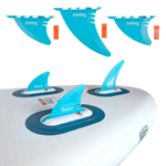 Надувная SUP-доска Tech Team FunWater TIKI NEW WHITE 10.6' (320х84х15 см) сапборд