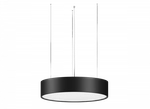 Подвесной светодиодный светильник,  30W,  2600Lm,  3000К,  D400мм,  черный