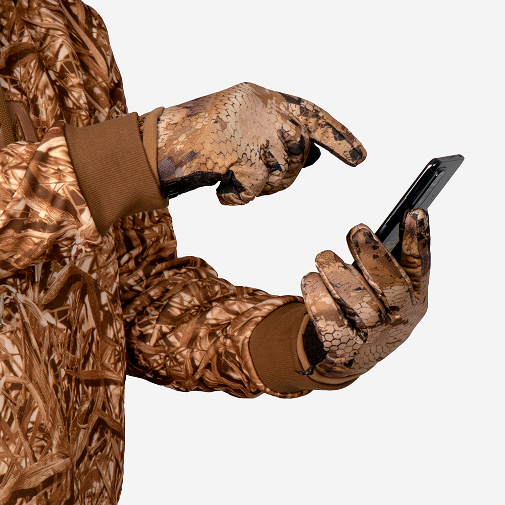 Перчатки флисовой отделкой Gunner COMB