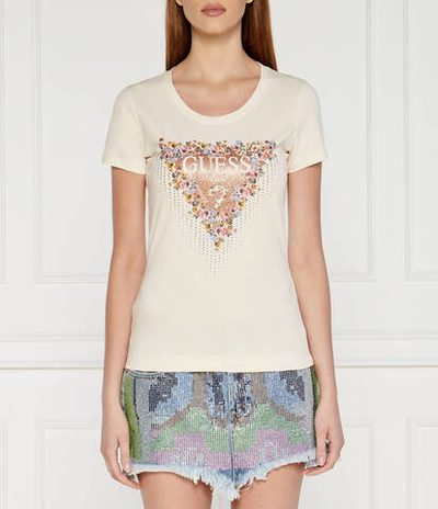 Футболка GUESS - экрю(W4YI72 J1314)