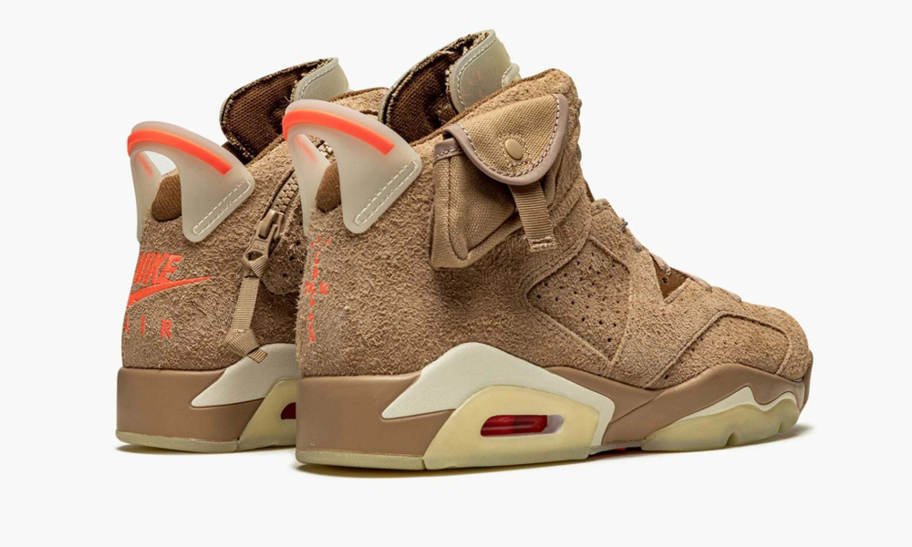 Air Jordan 6 Retro "Travis Scott - British Khaki"