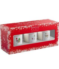 Тот самый Новый год, подарочный набор 3 свечи, Bago home