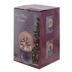 GAEM Фигурка декор в шаре "Пряничный дом" (свет, вьюга, муз, движ, AA х3 н/п +USB), D16 cм, L15 W15 H27 с