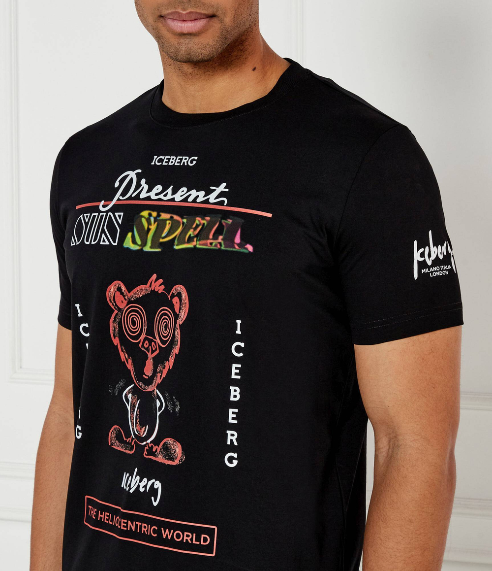 Футболка Iceberg - черный(252 I1P F02B 6325)