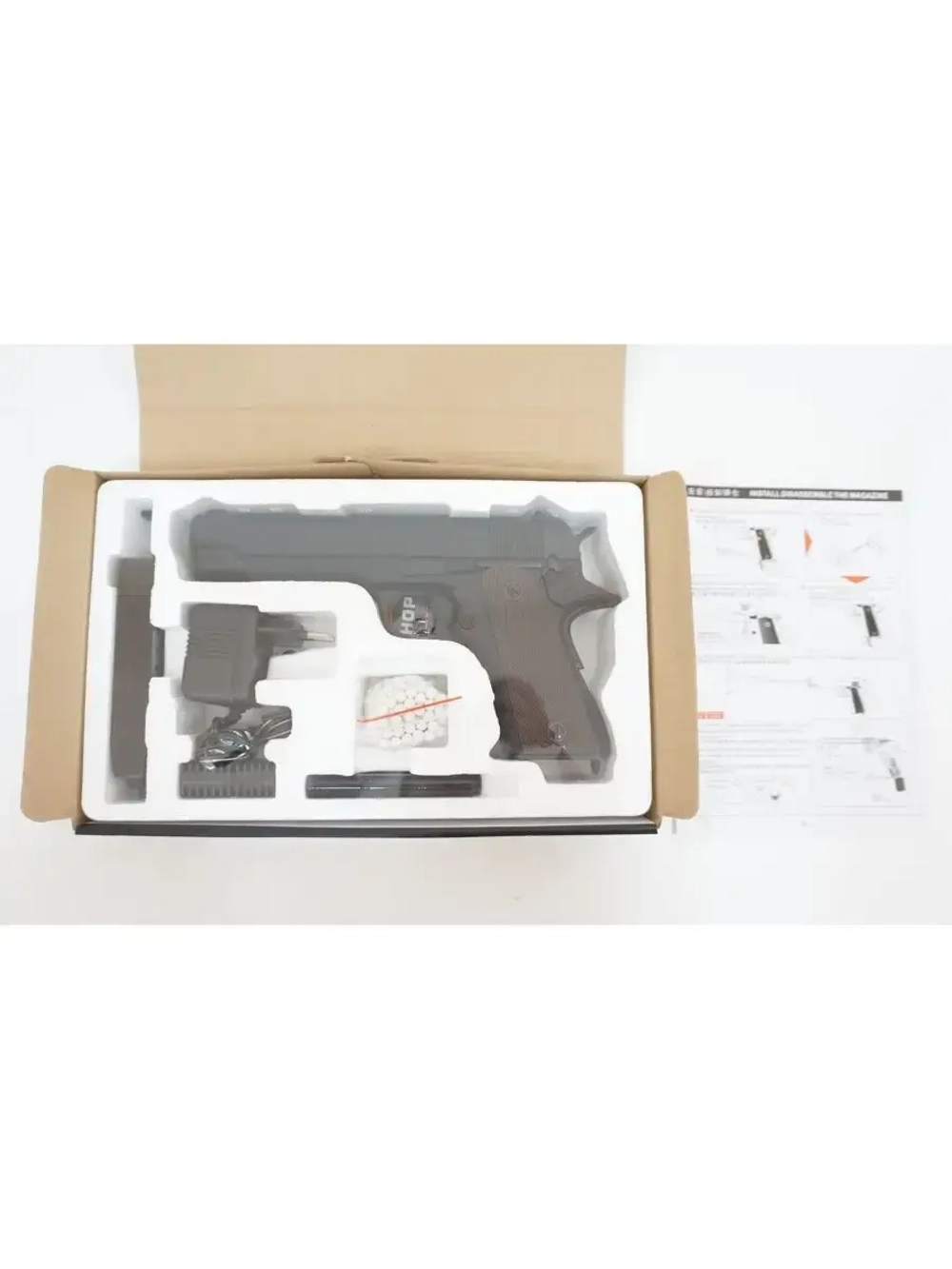 Страйкбольный пистолет CM123 COLT M1911 AEP электр.