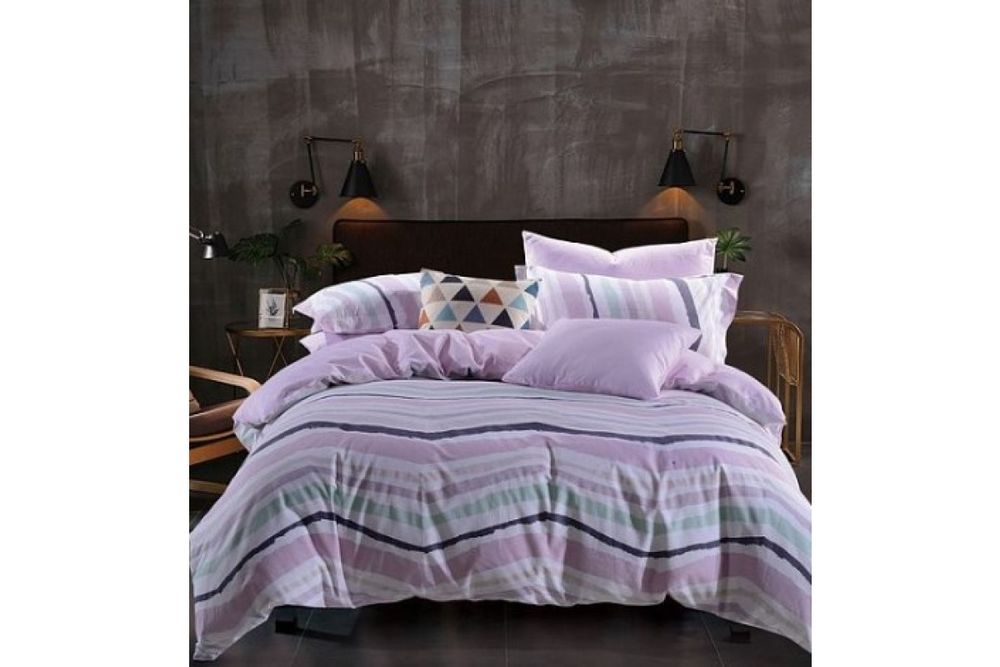 Постельное белье GoodNight Сатин Делюкс 382 с компаньоном 1,5 сп. (с нав. 50х70)