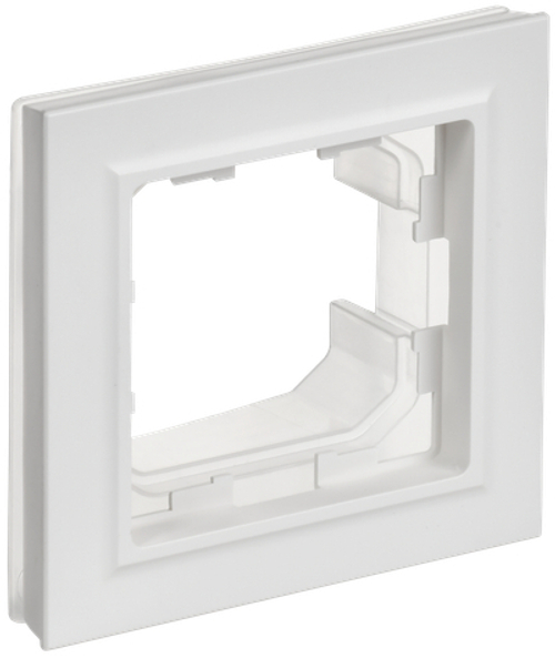 BRITE Рамка 1-местная IP44 РУ-1-БрАБ-44 арктический белый IEK