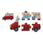 Пазл Машины 39эл., коробка 88770