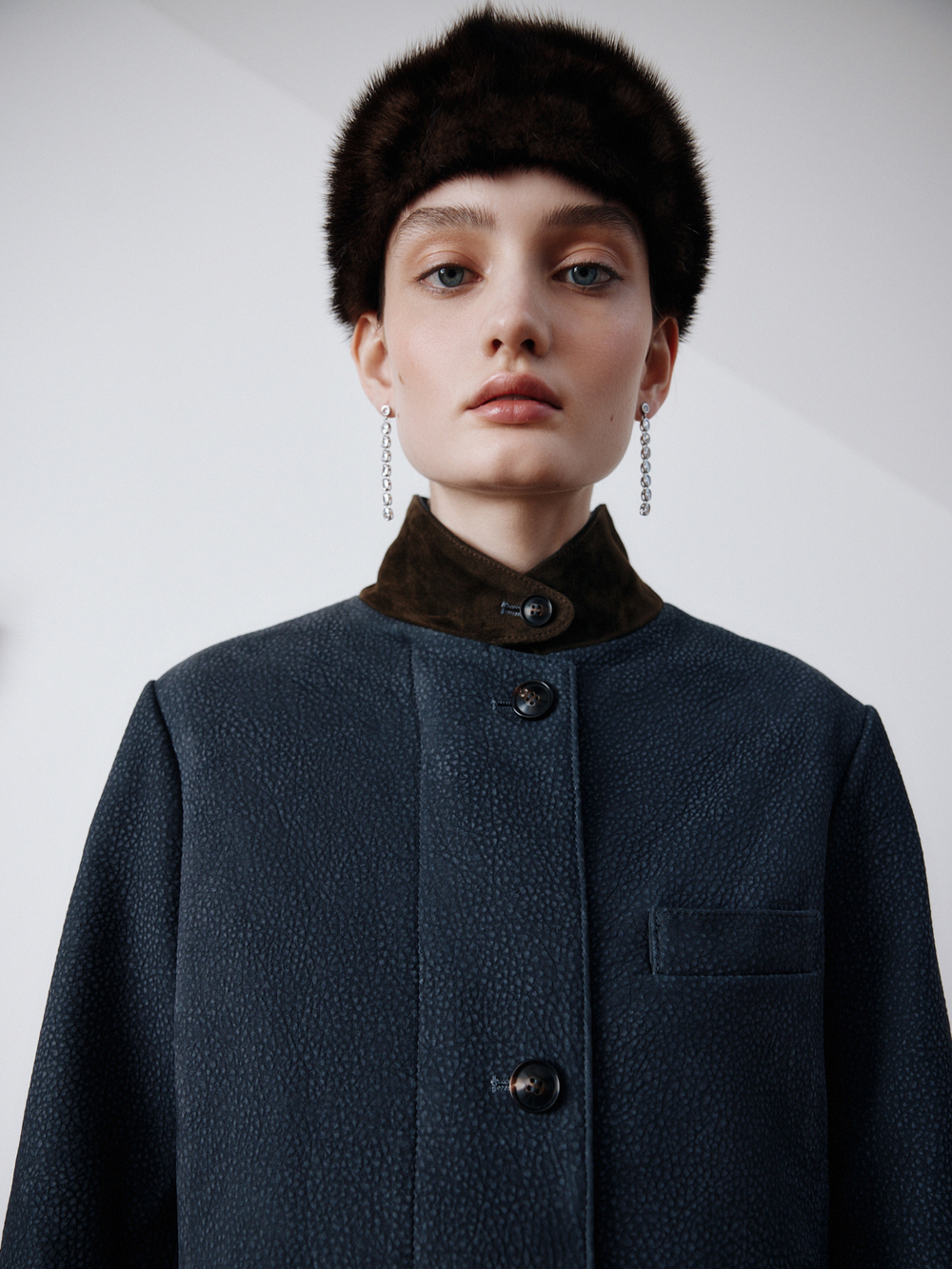 Куртка LINCOLN темно-синего цвета